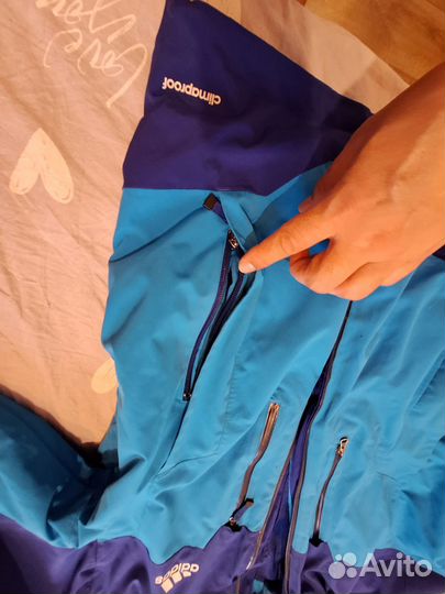 Куртка демисезонная мужская adidas синяя 48