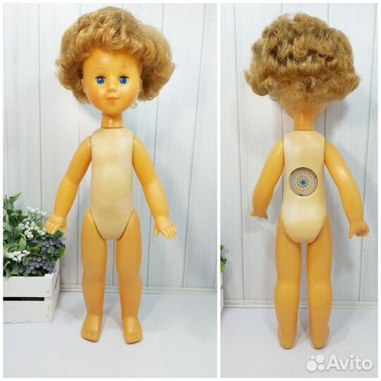 Кукла СССР Сибигрушка Красноярск 50 см