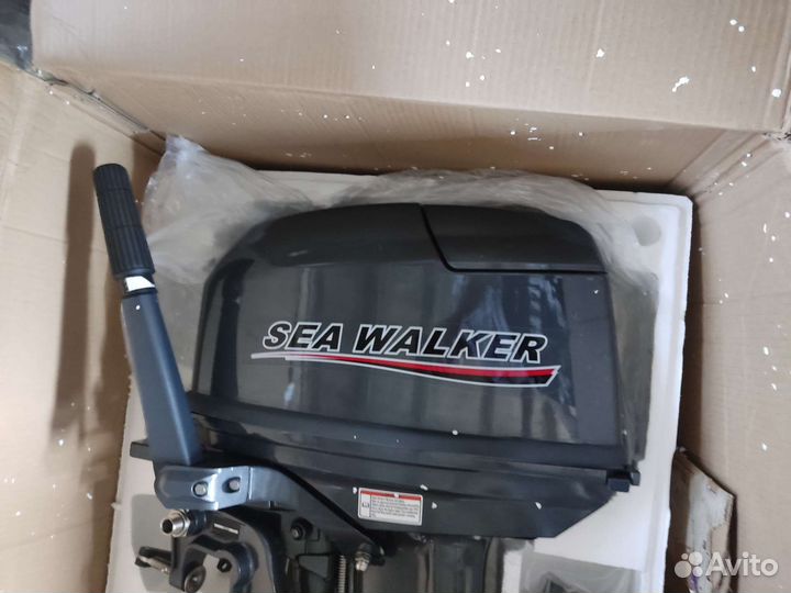 Лодочный мотор с водометной насадкой