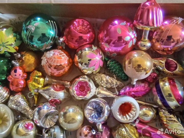 Елочные игрушки СССР