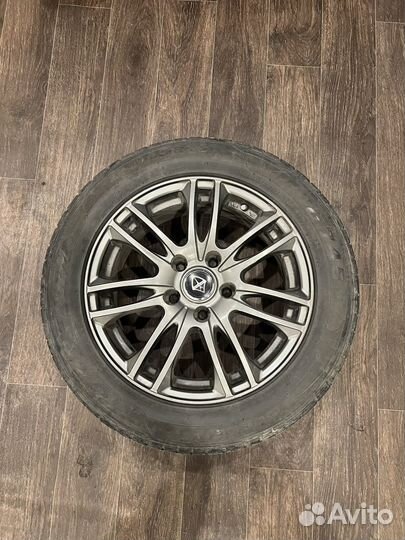 Литые диски r16 5x114.3 с резиной