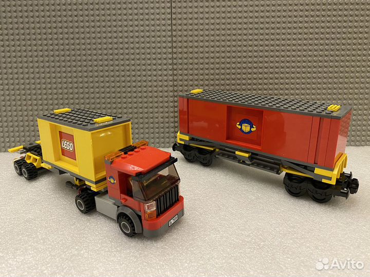 Lego City 7939 Товарный поезд