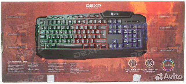 Игровая клавиатура Dexp Kite