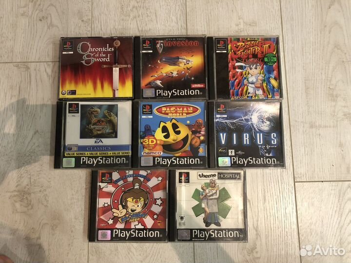 Оригинальные игры на ps1