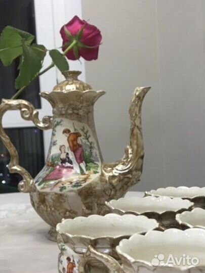 Пара сервизов: чайный и кофейный на 6 персон