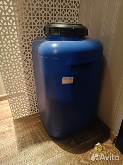 Пластиковый бак, ёмкость для воды, бочка 50литров