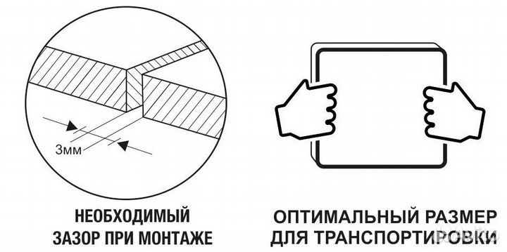 Фанера фк 6 мм шлифованная 760Х760 мм сорт 2/4 0.5
