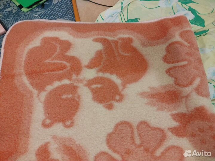 Одеяло детское шерстяное, обмен