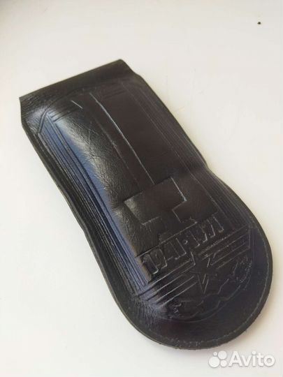 Чехол для очков кожаный СССР
