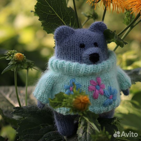 Мишка ручной работы, Плюшевый мишка