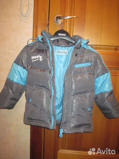 Пуховик детский