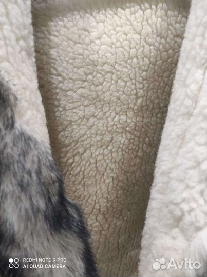 Шуба из натуральной овчины