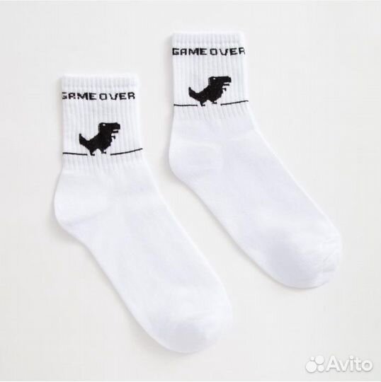 Носки женские с принтом прикольные