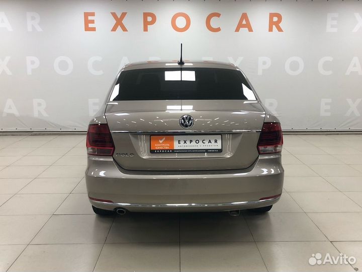 Volkswagen Polo 1.6 AT, 2018, 120 396 км