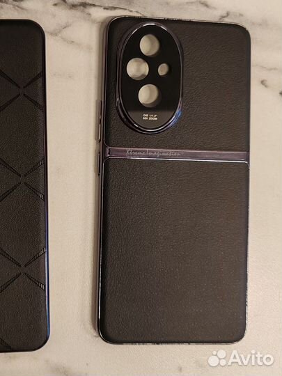 Чехол на Honor 200. Кожаный