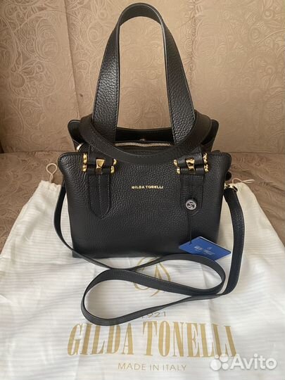 Сумка женская натуральная кожа фирменная италия