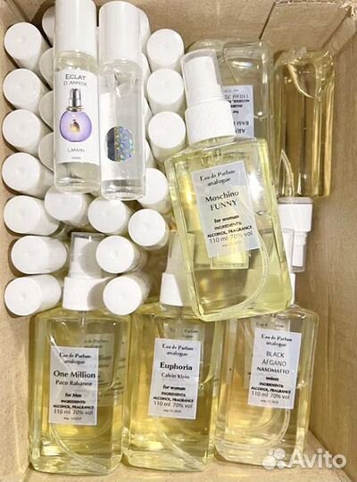 Масляные духи разливные