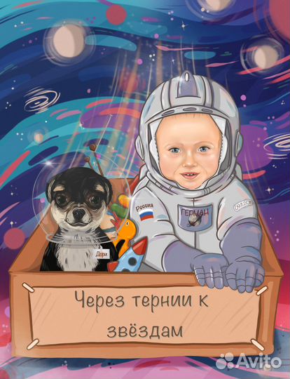 Портрет по фото на заказ