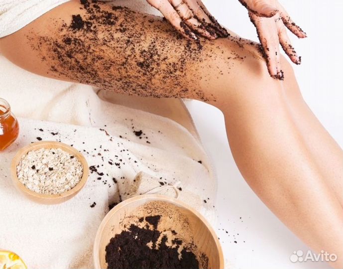 Натуральный медовый скраб