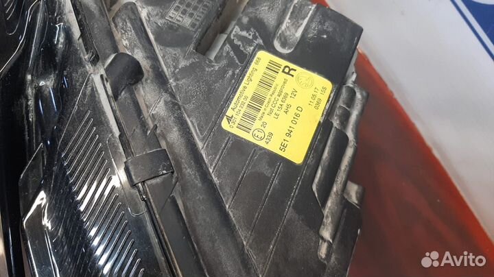 Фара skoda octavia a7