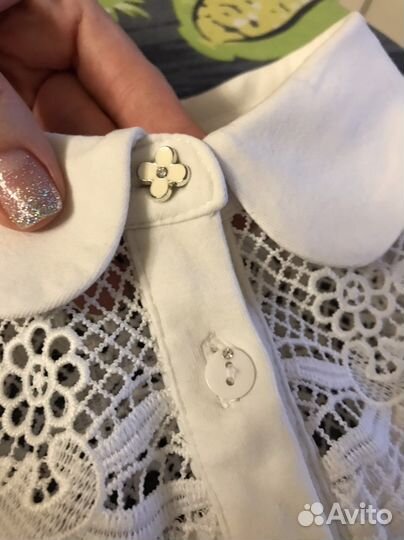 Блузка белая acoola 158