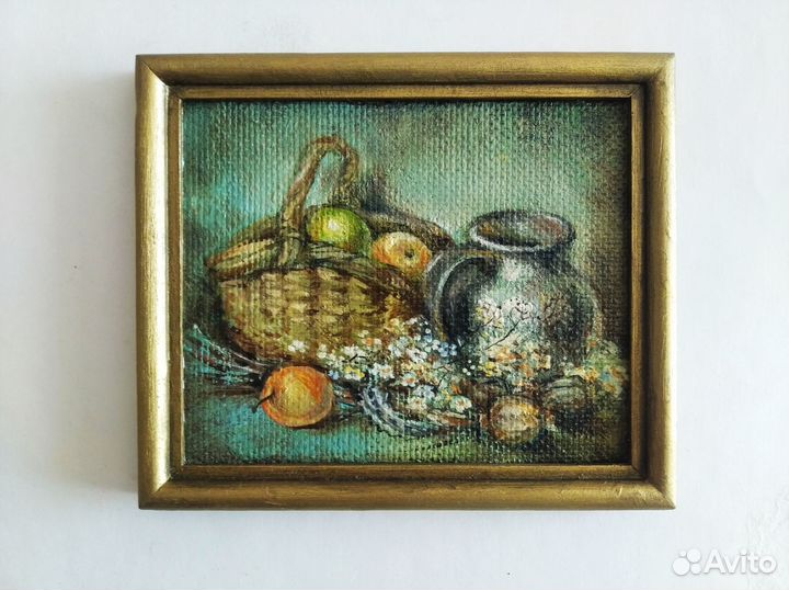 Картины масляная миниатюрная живопись