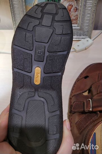 Сандалии мужские кожаные 42 размера