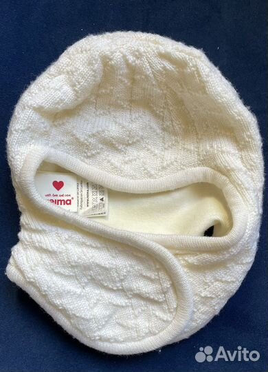 Шерстяная шапка для малыша 44-46 см Mothercare