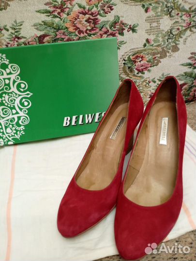 Туфли женские замшевые 40 размер