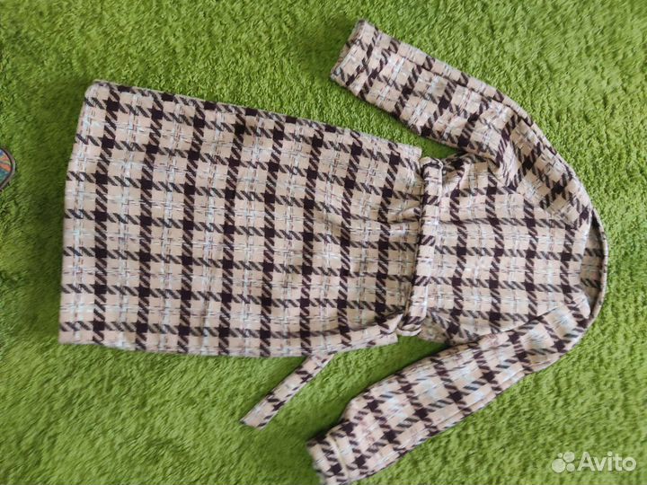 Пальто женское, плащ-тренч