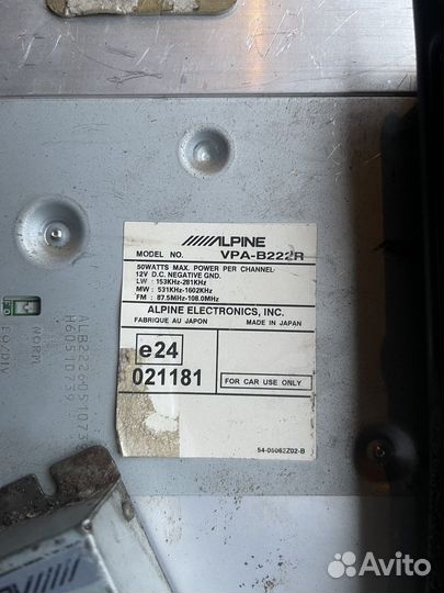 Магнитола бмв е39