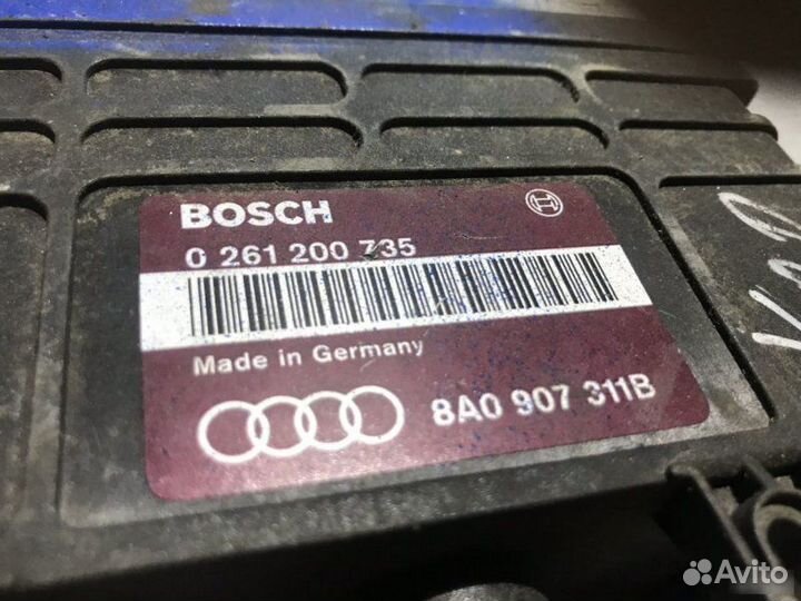 Блок управления двигателем Audi 80, VW