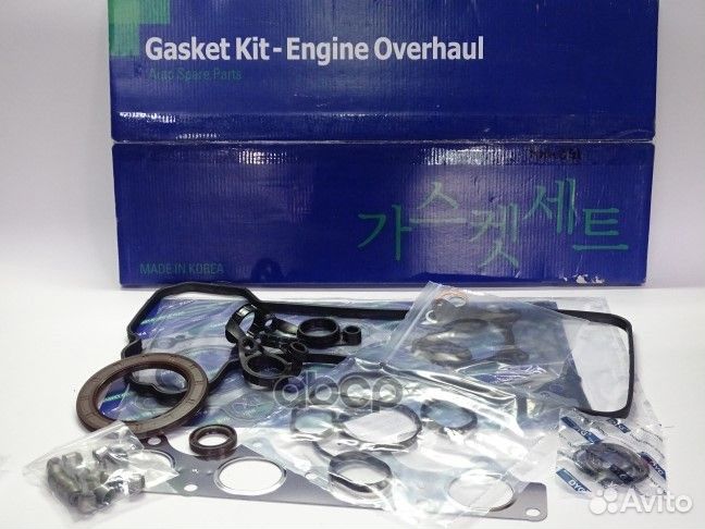 Прокладка двигателя комплект hyundai accent(RB)