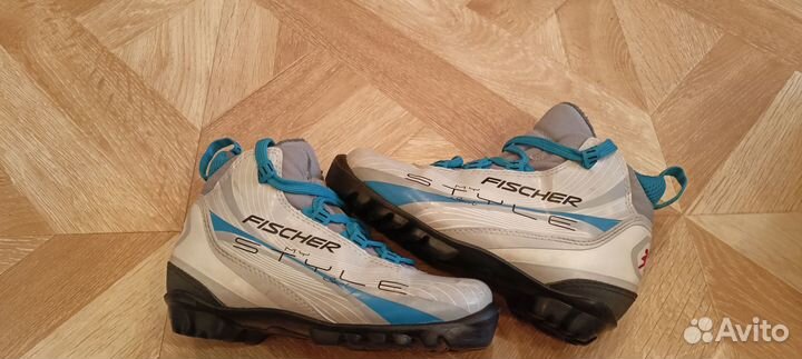Лыжные ботинки fisher 34 размер