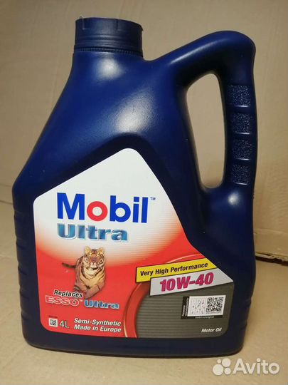 Моторное масло Mobil (Мобил) 10w-40