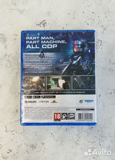 Robocop rogue city ps5 диск новый