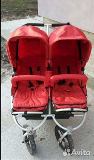 Коляска для двойни Bumbleride indie twin