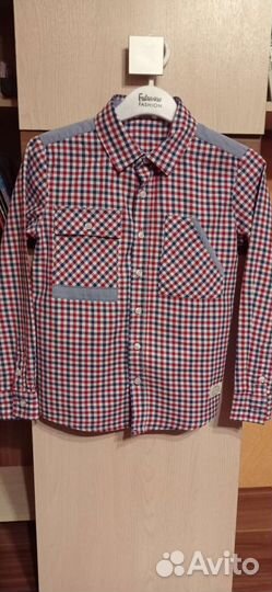Рубашки для мальчика hm 122 128