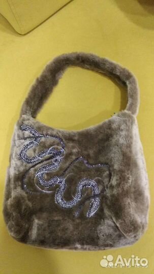 Меховая сумка
