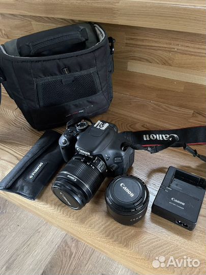 Зеркальный фотоаппарат canon eos 600d kit 18 55