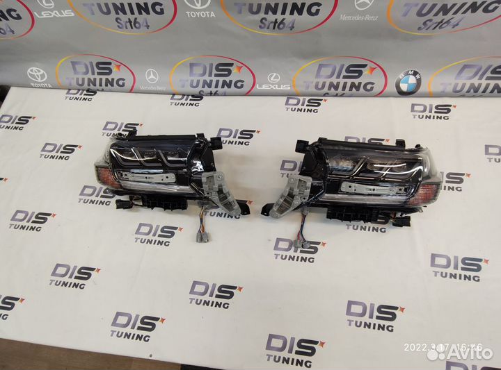 Фары Toyota Lk 200 c 16г стиль Lexus