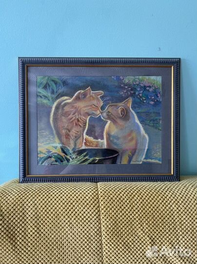 Картина пастелью 