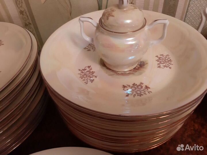 Столовой сервиз мадонна на 12 персон гдр