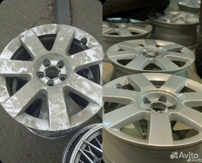 Полимерка. порошковая окраска и пескоструй