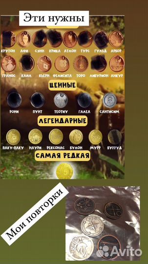 Монеты из магазина 