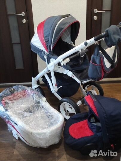 Коляска Adamex Barletta 3 в 1 /Адамекс