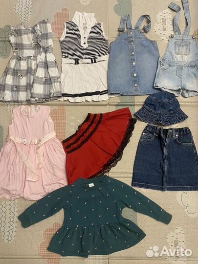 Вещи пакетом на девочку 3-4 года