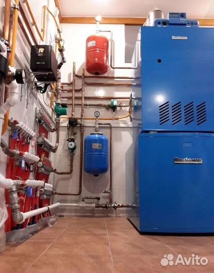 Отопление и водоснабжение под ключ