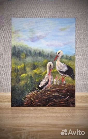 Картина маслом пейзаж