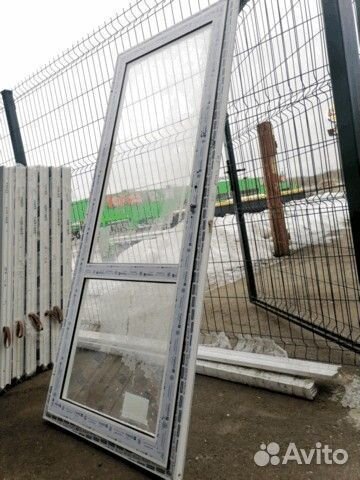 Алюминиевые двери 800х2000 мм